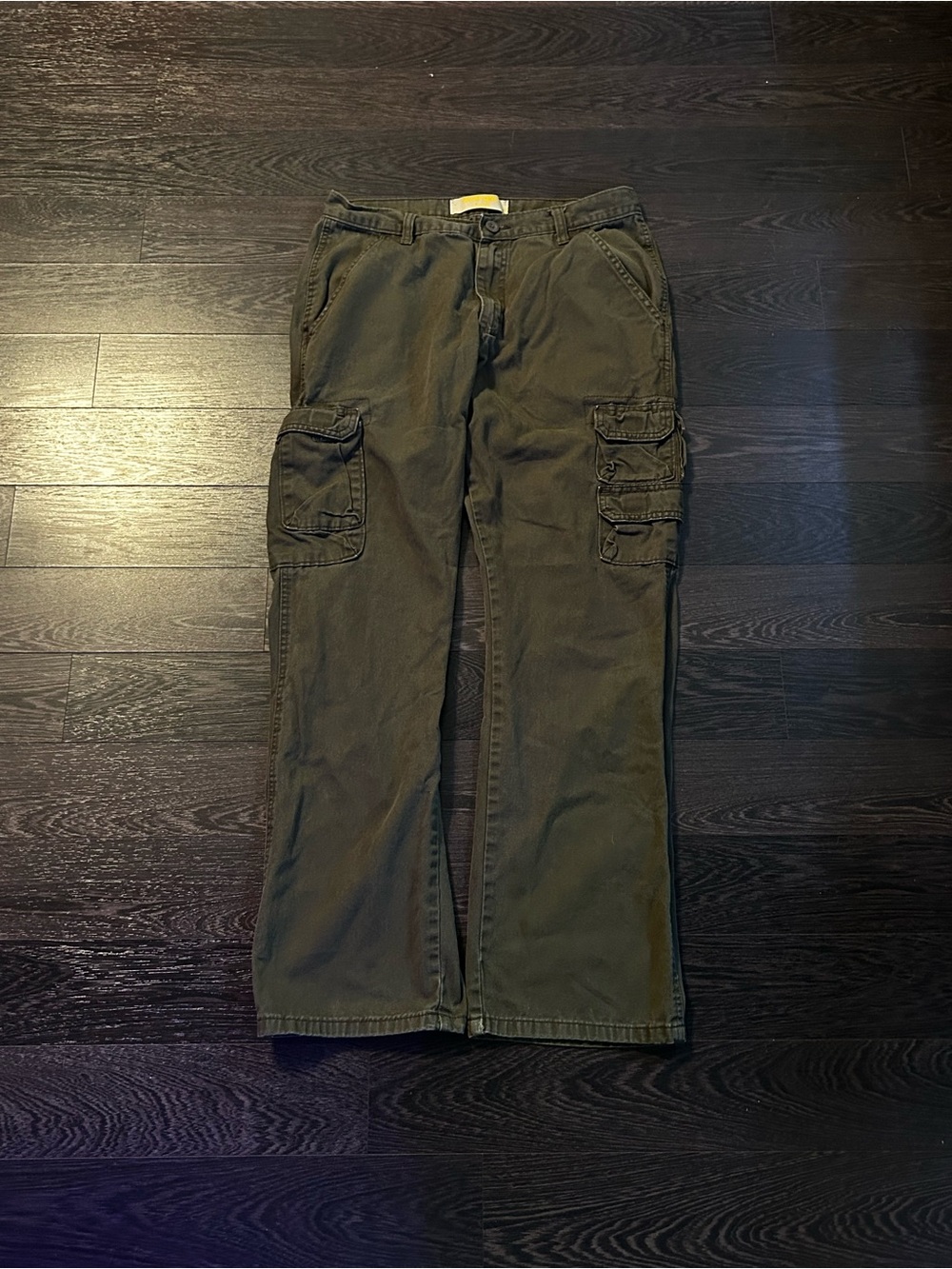 Men's Olive Cargo Pants - Wrangler